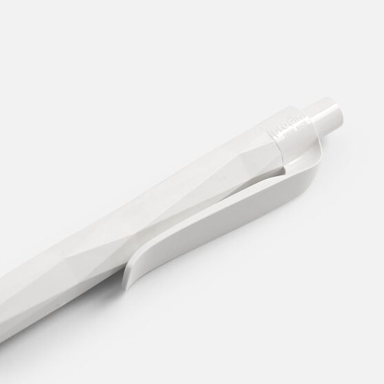 Ручка шариковая Prodir QS20 PMP-P, белая-5