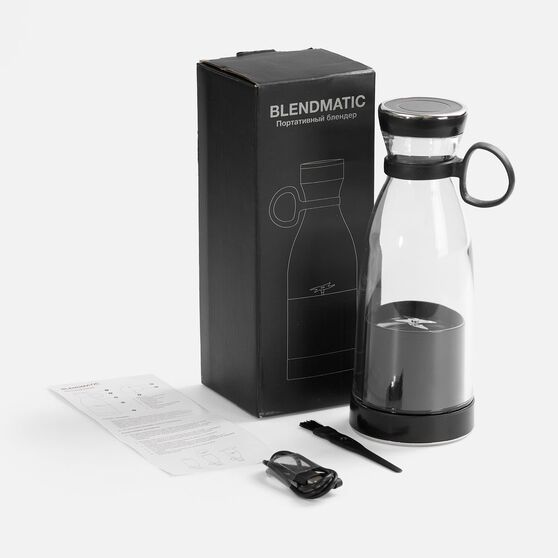 Портативный блендер BlendMatic, черный-7