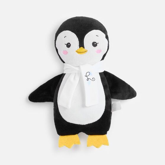 Мягкая игрушка Beastie Toys, пингвиненок с белым шарфом-6