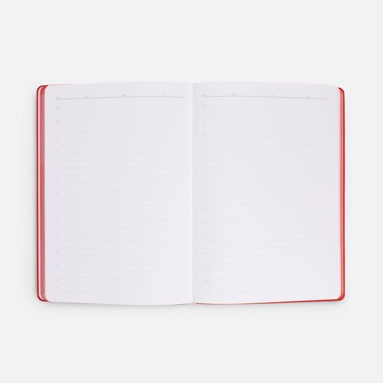 Ежедневник Flexpen Shall, недатированный, красный-8