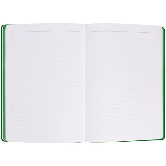 Ежедневник Flexpen Shall, недатированный, зеленый-8