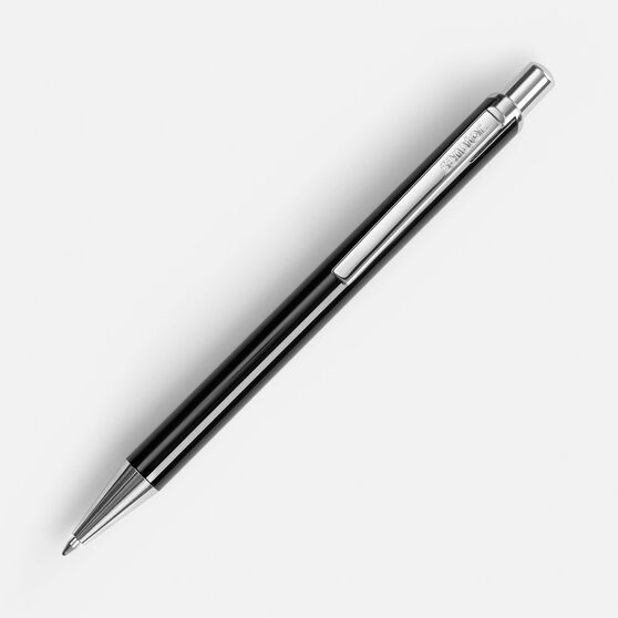 Ручка шариковая Arvent Glossy, черная-2