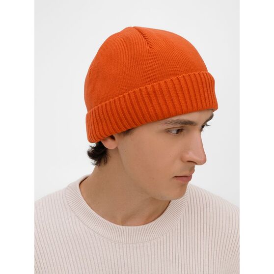 Шапка ComFleece, темно-оранжевая (кирпичная)-4