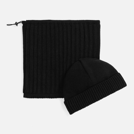 Шапка ComFleece, черная-3