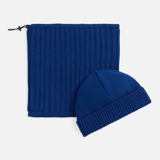 Шапка ComFleece, темно-синяя (кобальт)-3