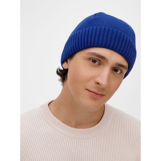 Шапка ComFleece, темно-синяя (кобальт)-4