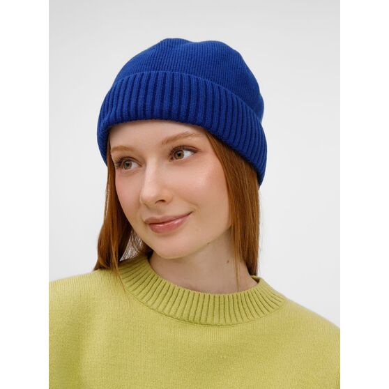 Шапка ComFleece, темно-синяя (кобальт)-5