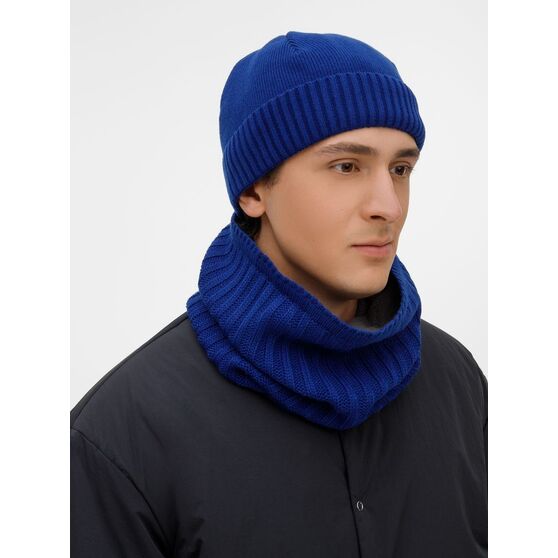 Шапка ComFleece, темно-синяя (кобальт)-7