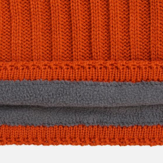 Снуд ComFleece, темно-оранжевый (кирпичный)-3