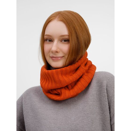 Снуд ComFleece, темно-оранжевый (кирпичный)-4