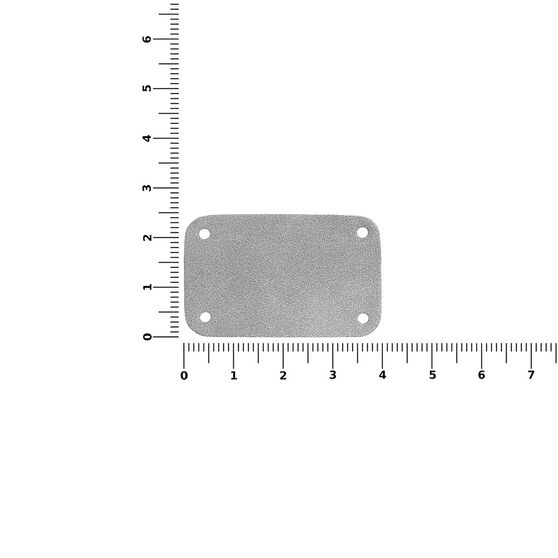 Лейбл Eta Nubuck Touch, S, серый-2