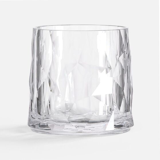 Стакан небьющийся Sate Crystal, вращающийся, прозрачный-1