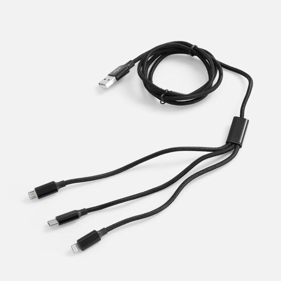 Кабель Triple Charge в футляре ver.2, черный-2
