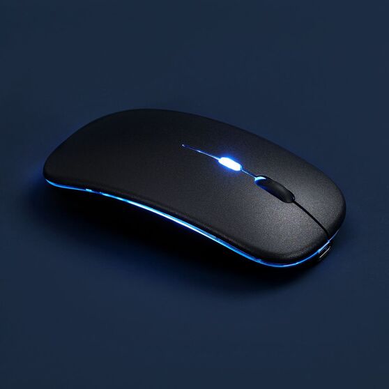 Компьютерная мышь Simplux, черная-3