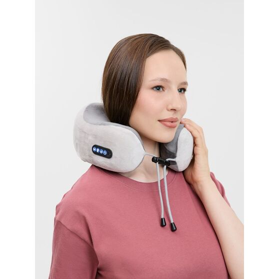 Дорожная подушка-массажер inRelax, ver.2, серая-8