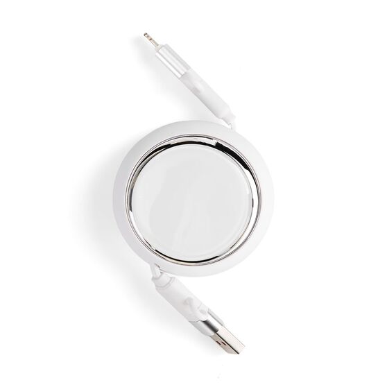 Складной кабель с переходниками pocketCoil, белый-4