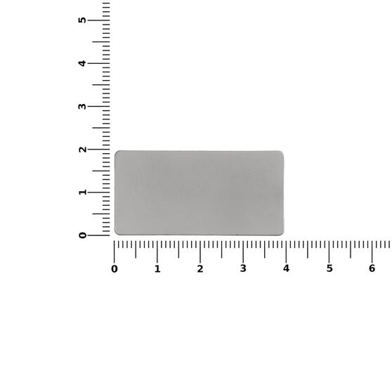 Значок Magnet Matto, серебристый-4