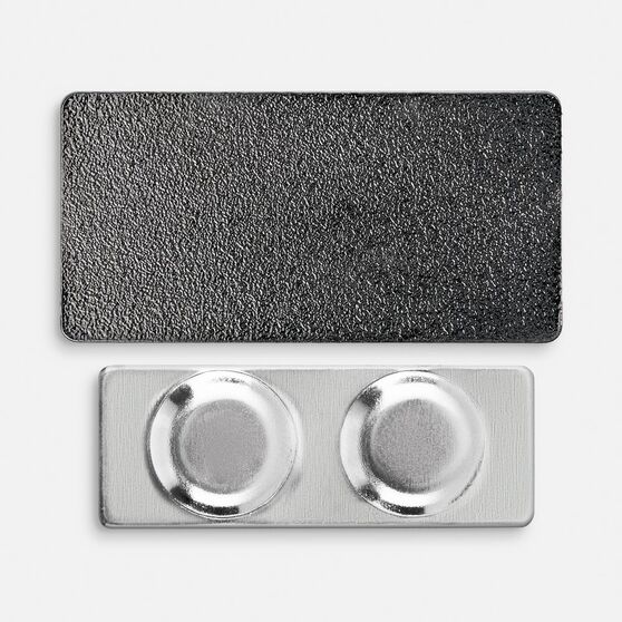 Значок Magnet Matto, серый металлик-4