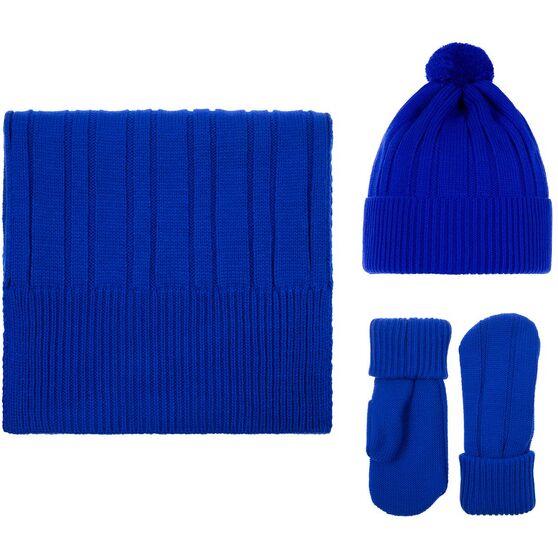 Набор Knit Beat, синий-3