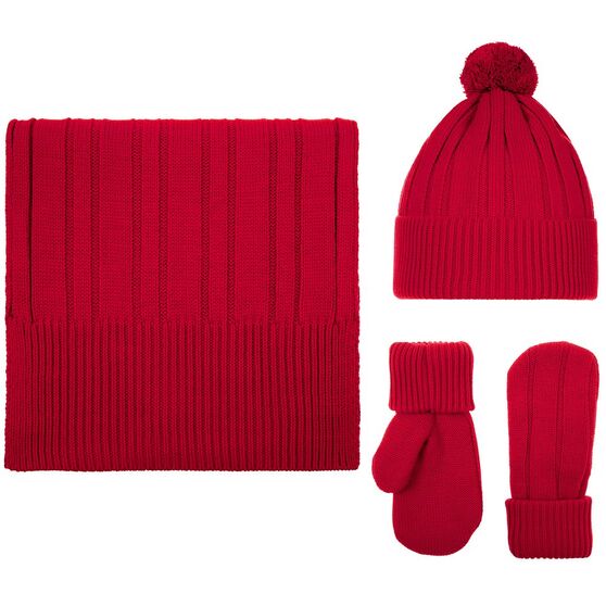 Набор Knit Beat, красный-3
