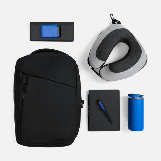 Набор Business Piligrim, черный с синим-2