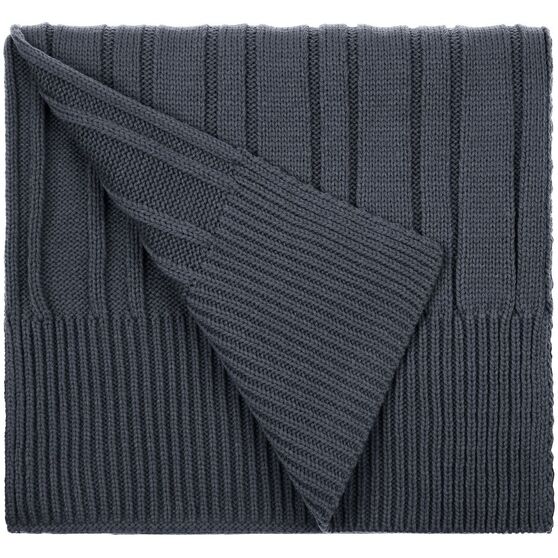 Шарф Knit Beat, серый (графит)-1
