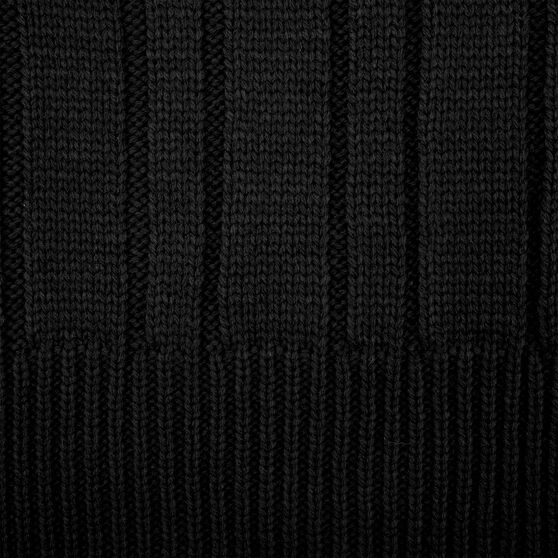 Шарф Knit Beat, черный-3