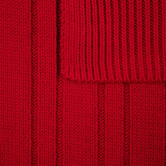 Шарф Knit Beat, красный-4