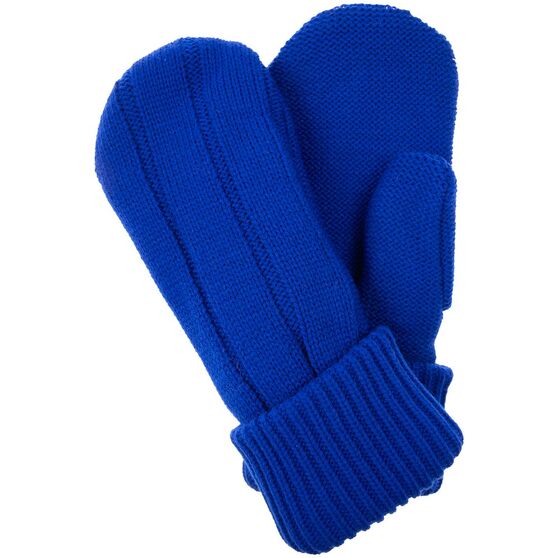 Варежки Knit Beat, синие-2
