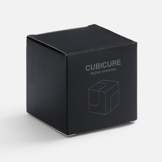 Кубик-спиннер Cubicure, черный-7