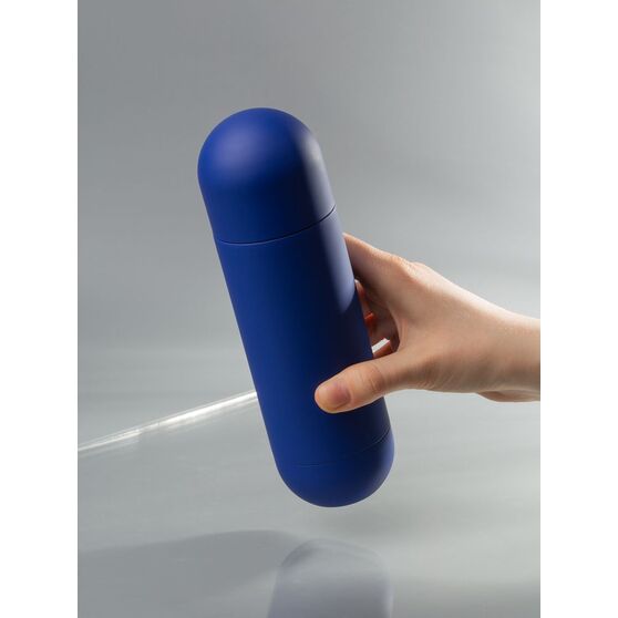Термос Tubula Soft Touch, синий-7