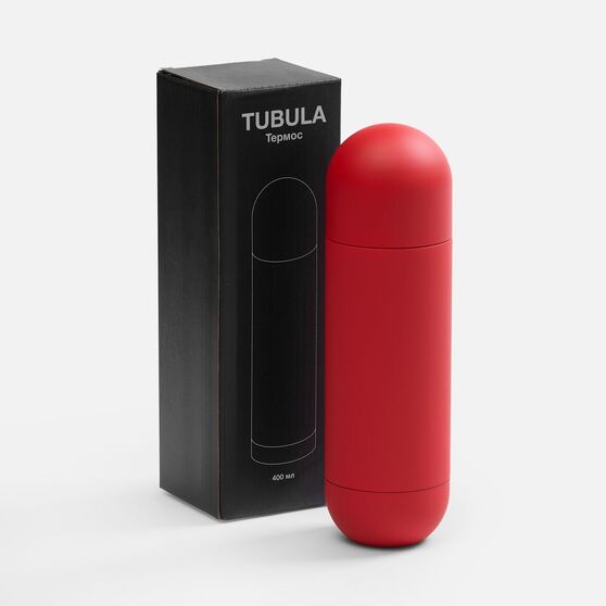 Термос Tubula Soft Touch, красный-11