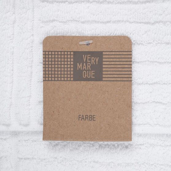 Полотенце Farbe, среднее, белое-5