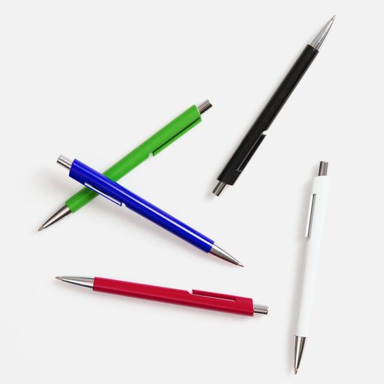 Ручка шариковая Dominanta Color, белая-5