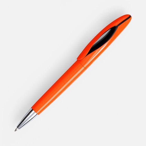 Ручка шариковая Nave Color, оранжевая-1