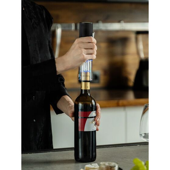 Винный набор Wine Diesel, черный-14