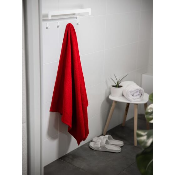Полотенце Odelle, большое, красное-5