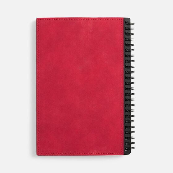 Ежедневник Notera Maxi, недатированный, красный-2