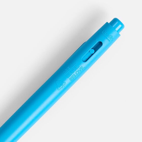 Ручка шариковая Prodir DS11 PMP, голубая-5