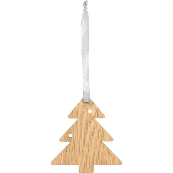 Деревянная подвеска Christmate, елочка-2
