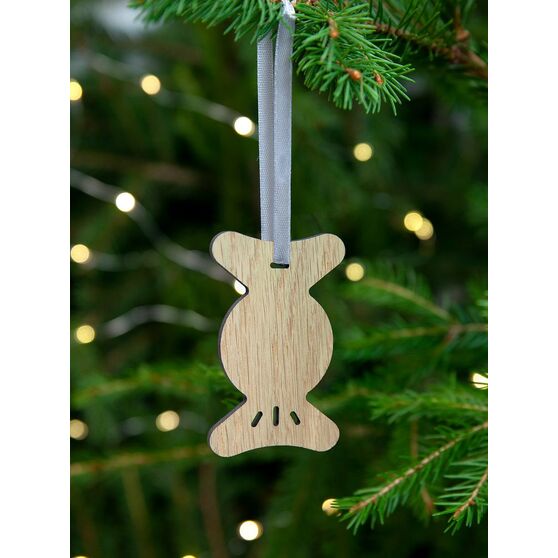 Деревянная подвеска Christmate, конфета-4