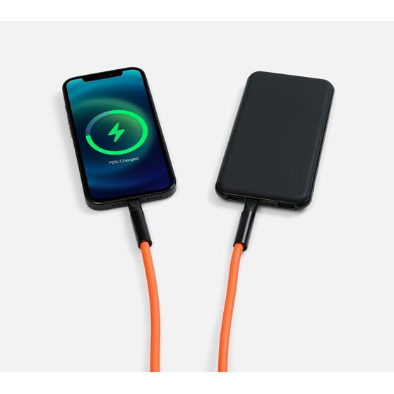 Кабель-ланьярд energyFlex Power Delivery 60 Вт, оранжевый-8