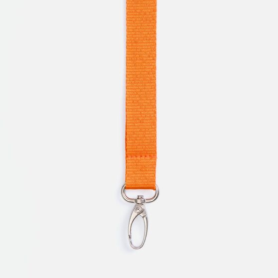 Лента для бейджа Pin, светло-оранжевая-3
