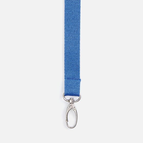 Лента для бейджа Pin, синяя-3