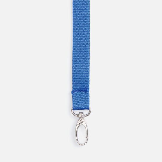 Лента для бейджа Pin, синяя-4