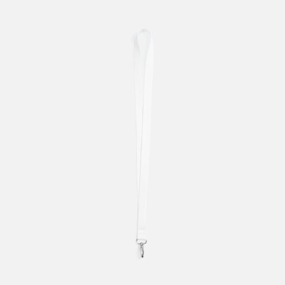 Лента для бейджа Pin, белая-1