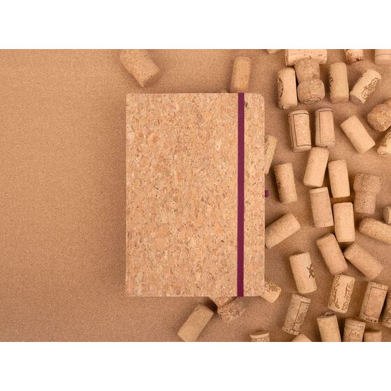 Блокнот Corkfolio, красный-9
