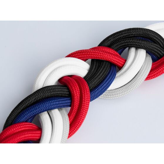Шнурок для бейджа Tube Metal, красный-9