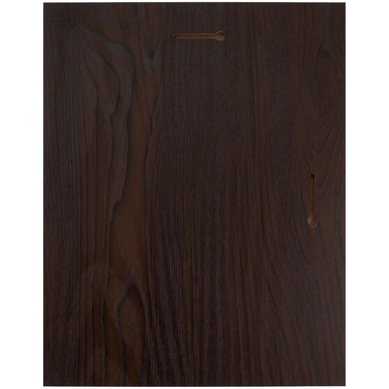 Плакетка Plaque XL, венге с золотистой пластиной-3
