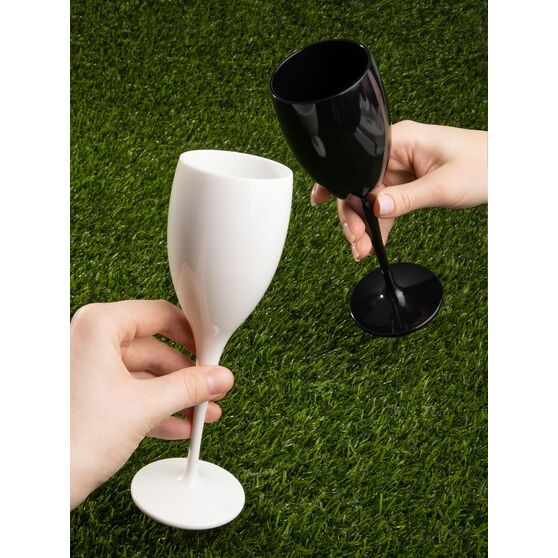 Бокал для шампанского Empresa, черный-8